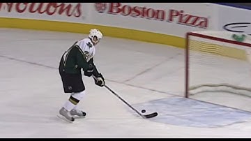 I was in net for...Patrik Stefan