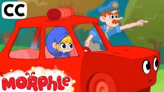 Morphle Morphs into a Police Car! | Mila &amp; Morphle Literacy | Cartoons with Subtitles