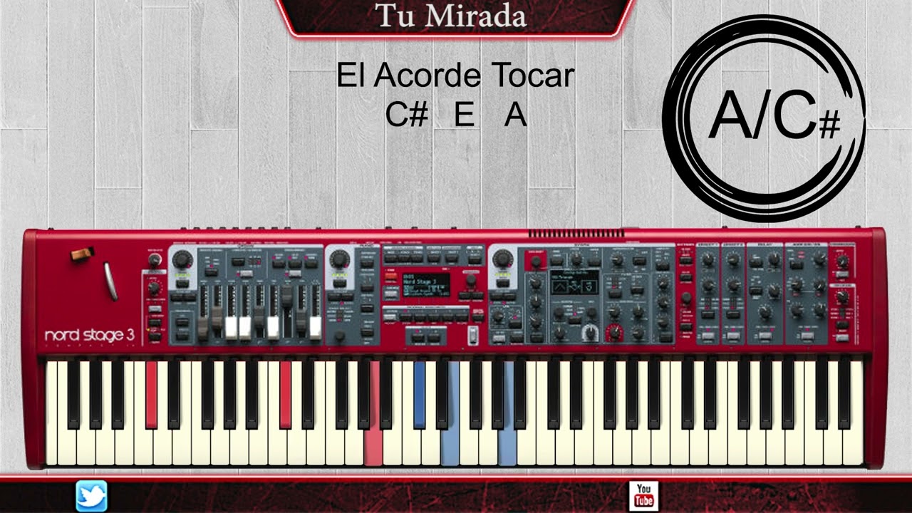 Tu Mirada  Marcos Witt Jesus Adrian Romero Tutorial de Piano ♪♫