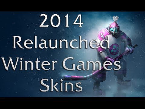 All Winter Games Skins (2014) - Skin Spotlight - League of Legends