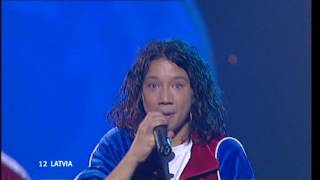 Junior Eurovision 2004: Mārtiņš Tālbergs & C-Stones Juniors - Balts Vai Melns (Latvia)