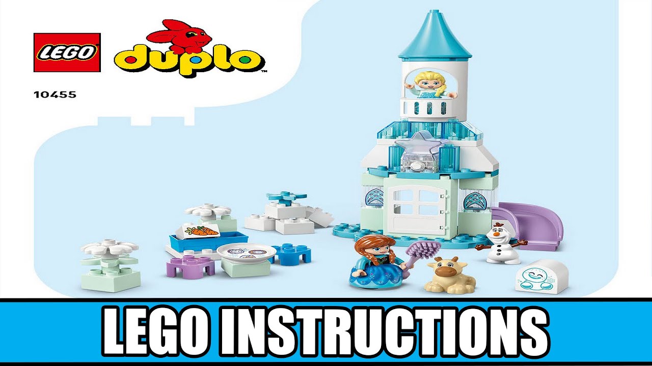 Duplo - Anna and Elsa's Frozen Castle Party - Frozen LEGO instructions
