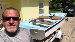 1971 13ft Boston Whaler Restoration Project | part 12 | Installing the mahogany.