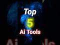Top 5 Ai Tools In 2025 | Artificial Intelligence App Review #ai