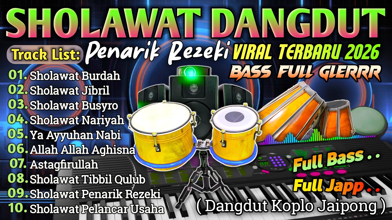 SHOLAWAT RAMADHAN 2026 | LAGU RELIGI ISLAMI | LAGU RAMADHAN | SHOLAWAT JIBRIL PENARIK REZEKI DAHSYAT