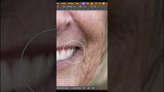 Hollywood Smile Tutorial Using Photoshop #photoshopedit #photoshop #shorts #editing #design