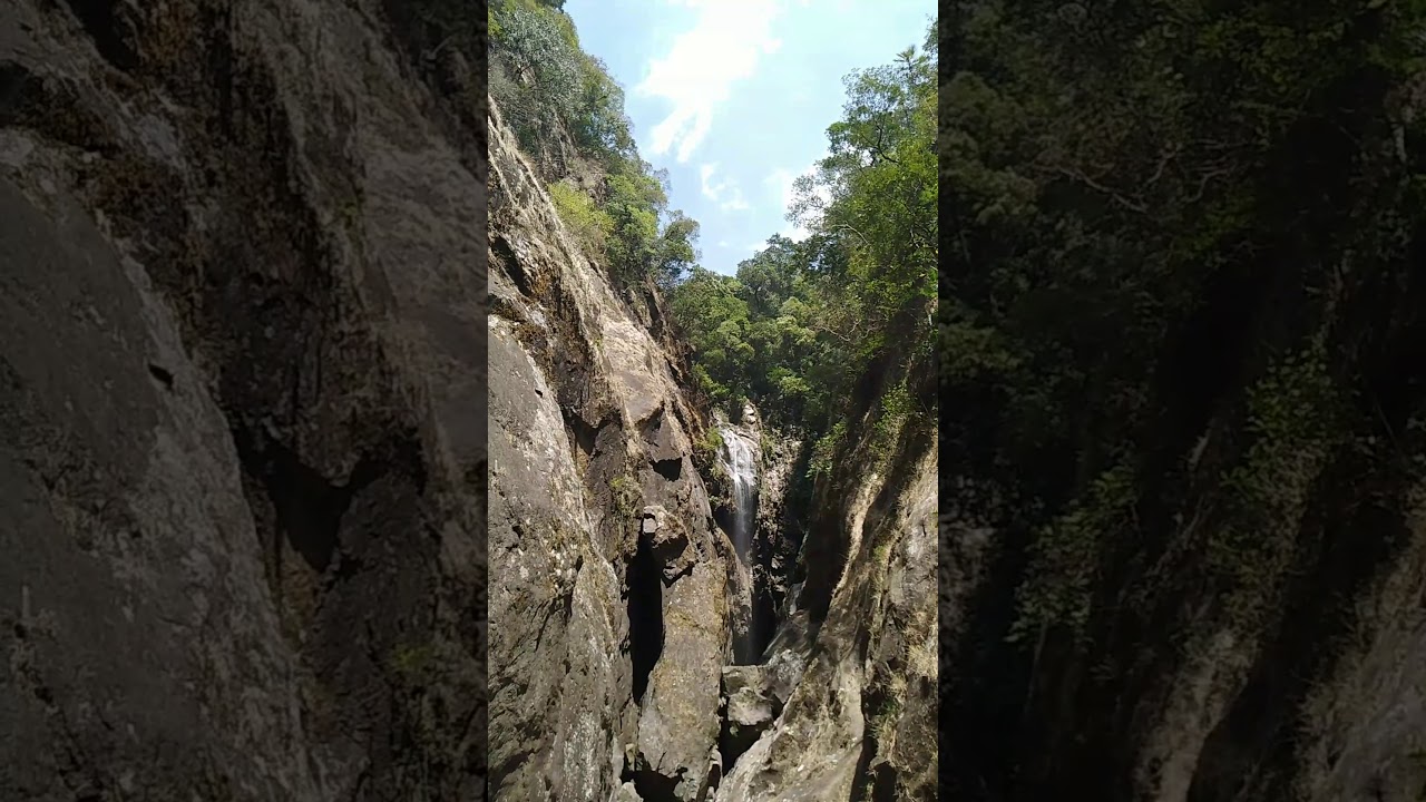 Unknown waterfalls, Mawten village, South West Khasi Hills District