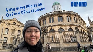 My realistic day as an Oxford DPhil Candidate.