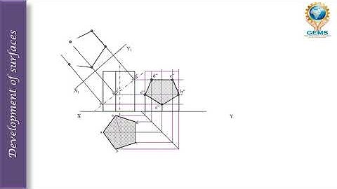 MED   Lecture 18  Drawing on Development of surfaces 1