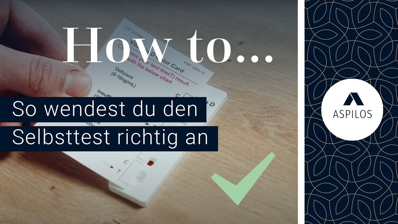 Erklärvideo Aspilos Selbsttests