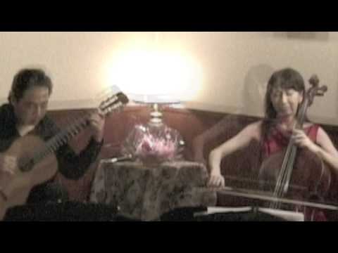 リベルタンゴ/A.ピアソラ　Libertango by Astor Piazzolla 竹花加奈子（チェロ）蓮見昭夫（ギター）Cello&Guitar