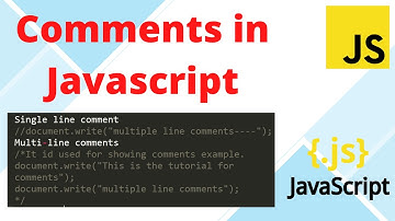 How to add comments in javascript in hindi || Javascript tutorial for beginners - 2
