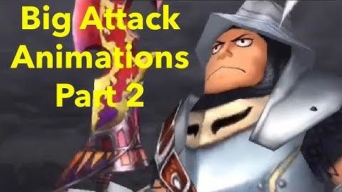 DFFOO - Big Attack Animations Part 2