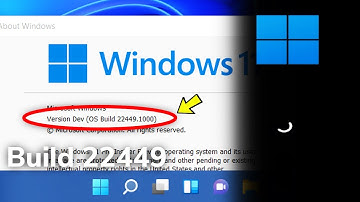 New Windows 11 Build 22449 - New Boot Animation, Design Changes & Fixes