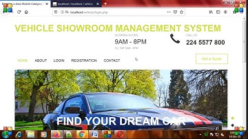 Vehicle Showroom Management System