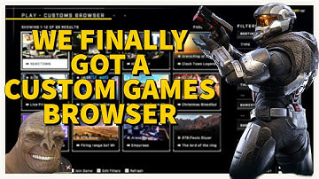 How To Use CUSTOM GAMES BROWSER In Halo Infinite | December Update