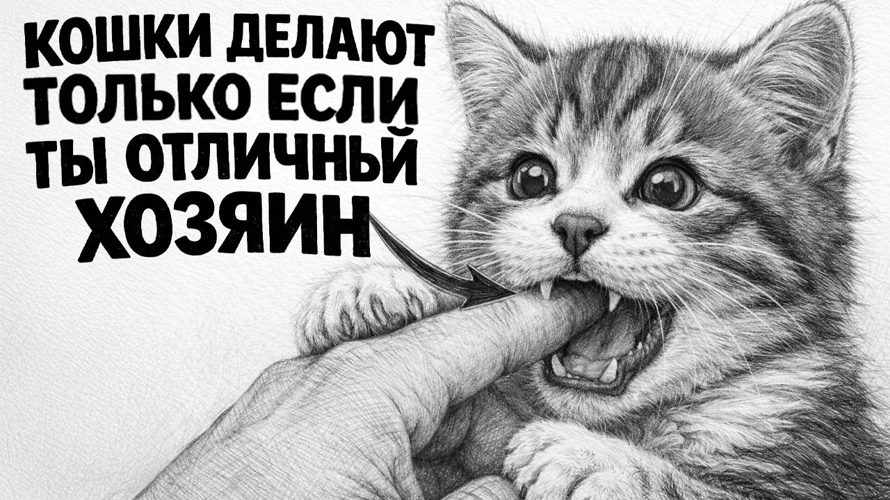 Кошки Делают ЭТО, если Живут ПОЛНОЙ ЖИЗНЬЮ! (проверь свою)