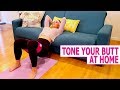 How to Build Your Booty At Home | 10 Minute Resistance Band Workout