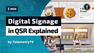 QSR Digital Signage Explained in Under 2 Minutes