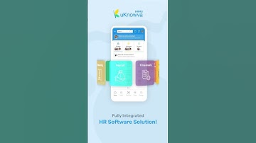 Simplify your HR with fully integrated HR software solution - uKnowva HRMS!