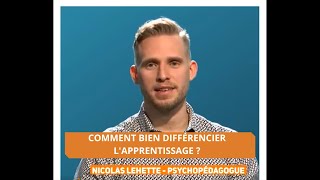 Comment Bien Différencier Lapprentissage ?