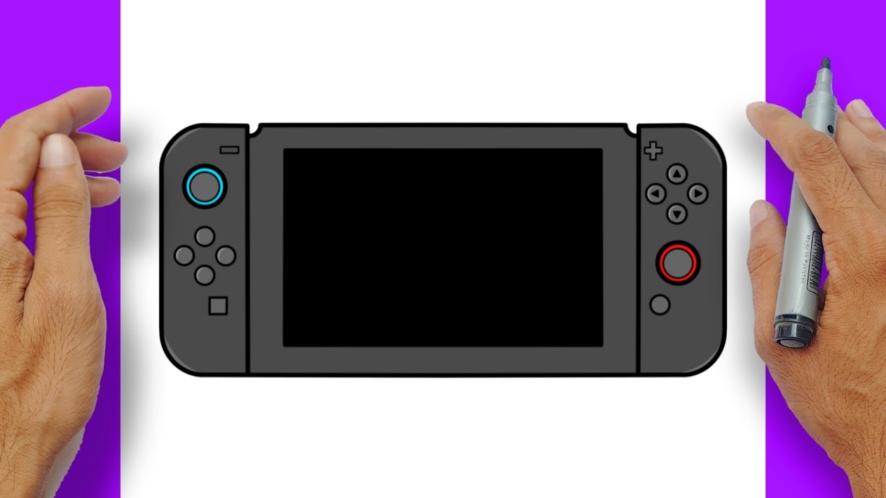Kids Draw Switch How to Draw NINTENDO SWITCH 2 Easy Step-by-step - YouTube