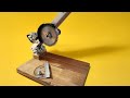 DIY Table Miter Circular Saw | How To Make Saw Machine with Screwdriver Motor