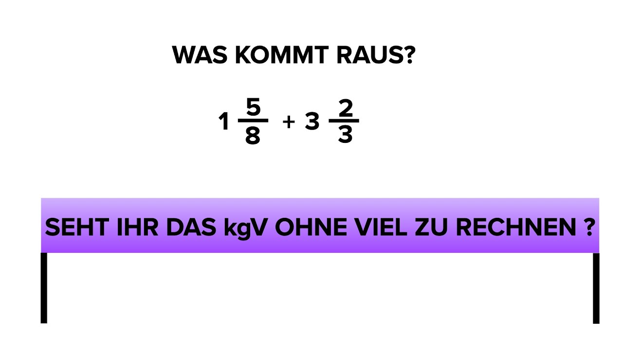 Gemischte Brüche In Unechte Brüche Umwandeln Brüche addieren: Wie addiere ich zwei gemischte Zahlen – Übungsaufgabe