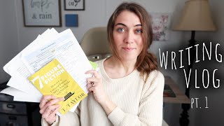 WRITING VLOG | Writing the First Draft of a Paranormal Romance | Natalia Leigh