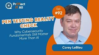 Pen Testing Reality Check : Why Cybersecurity Fundamentals Still Matter More Than AI | Aaron Crow