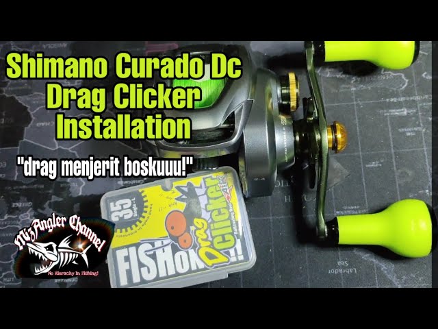 Shimano Curado Dc (Drag Clicker Installation) 