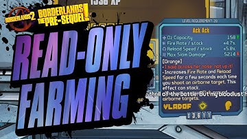 How to Read-Only Farm! Borderlands 2 & Pre-Sequel (still working in 2025)