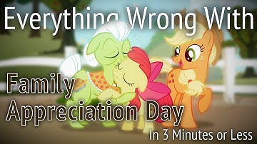 (Parody) Everything Wrong With Family Appreciation Day in 3 Minutes or Less
