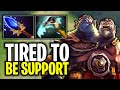 TIRED TO BE SUPPORT CRAZY SCYHTE OF VYSE + AGHANIM SCEPTER OGRE MAGI | DOTA 2