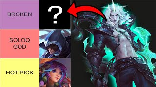 WILD RIFT TIER LIST 5.1A UPDATED WITH VIEGO! ALL CHANGES EXPLAINED