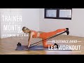 Resistance Band Leg Workout With Simone De La Rue | Trainer of the Month Club | Well+Good