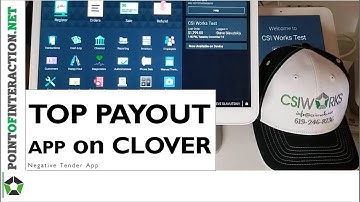 Negative Tender App - Issue Payouts to customers and vendors in Clover pos system