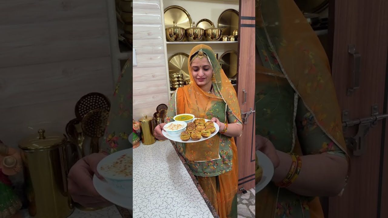 राजस्थानी मूंग दाल की मसाला बाटी | Rajasthani Moong Dal ki Masala Bati | Marwadi Rasoi