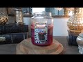 Candle Review: Kringle Country Candle Blueberry Lemonade