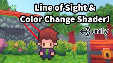 Line of Sight System & Color Changing Shader For My Unity RPG