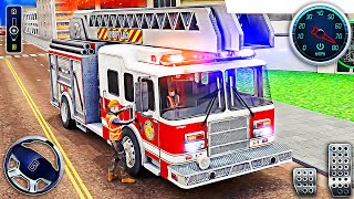 City Fire Truck Simulator 3D - Rescue Truck Driving Games | Android Gameplay screenshot 4