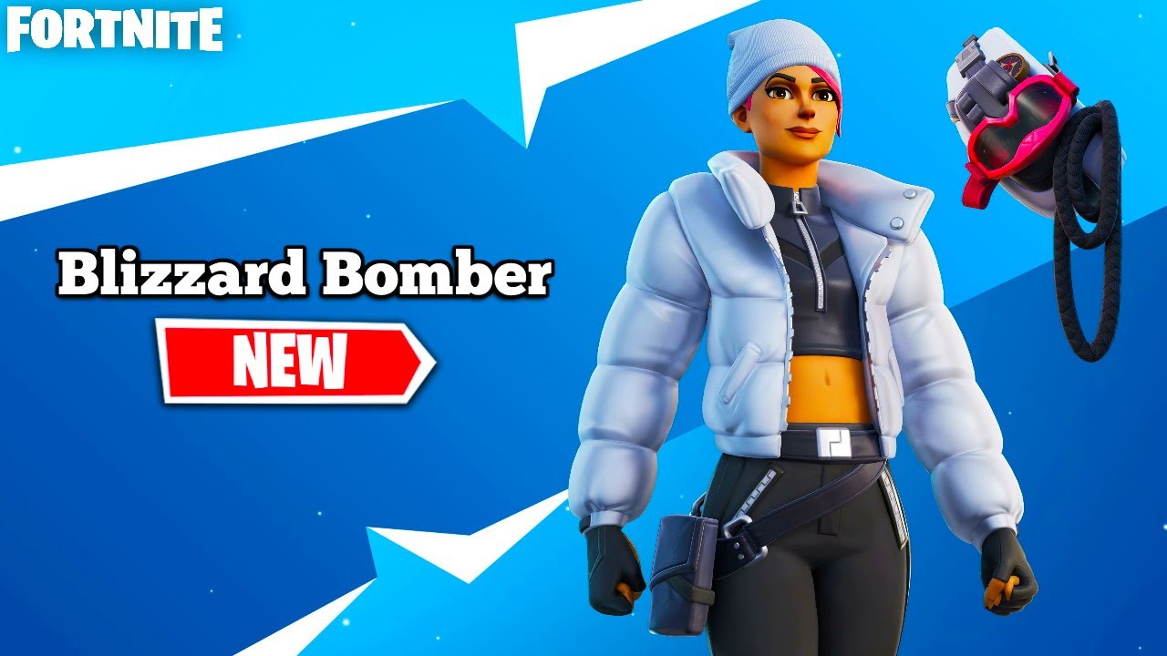 *NEW* BLIZZARD BOMBER SKIN GAMEPLAY FORTNITE FREE PLAYSTATION PLUS