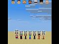 Who Can Squat The Heavier And Heavier Bedrocks #superman #goku #thor #saitama #gojo #herobrine