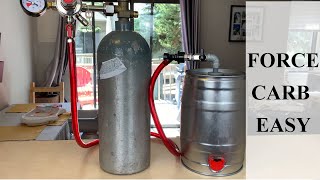 Force Carb Mini Keg for Homebrew Resimi