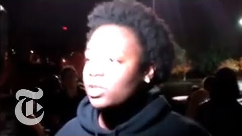 Instagramming the Ferguson Decision | The New York Times