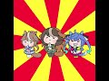 【ウマ娘たぬき】一本締めをするカイチョー＆テイオー＆ターボ