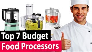 Best Budget Food Processor | Top 7 Reviews [2023 Buying Guide]