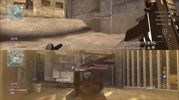 MW3 - Splitscreen Double MOAB on Hardhat