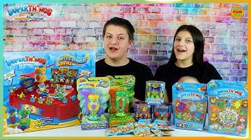 SuperThings NEW Power Machines Dr Volt Battle Spinners Arena
