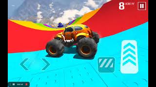 #spiderman #gta Monster Truck Stunt game @ChuChuTV